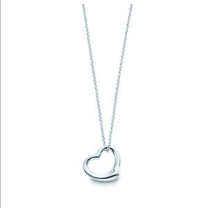 Tiffany Elsa Peretti Open Heart Pendant